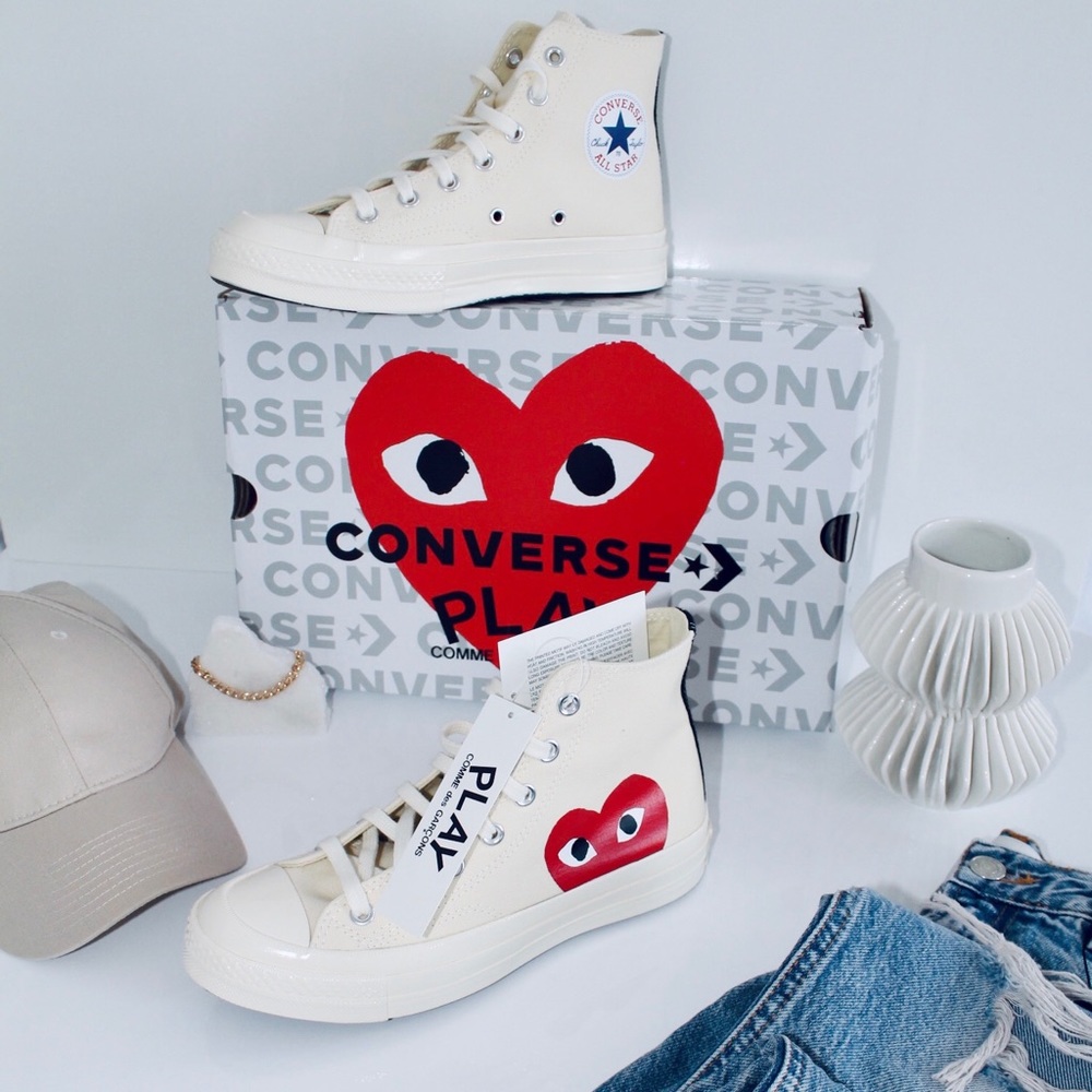 COMME DES GARÇON Play x Converse